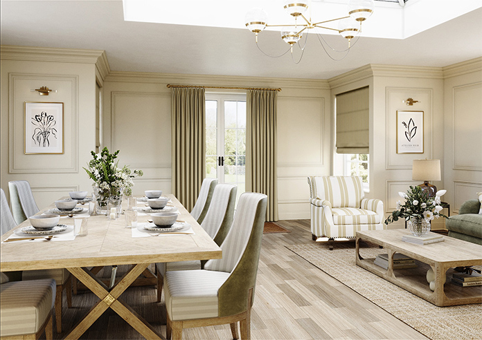 The British Stripe Co. Mary, Derwent No.1 - Made to Measure Curtains - Image 7